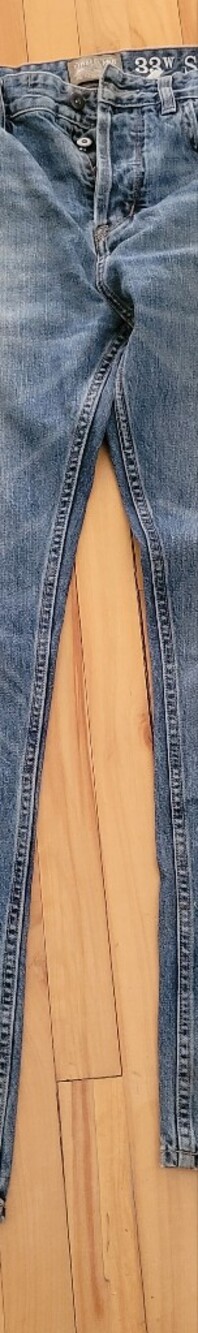 Vintage, Timberland Men's Relaxed Jeans in Faded Blue